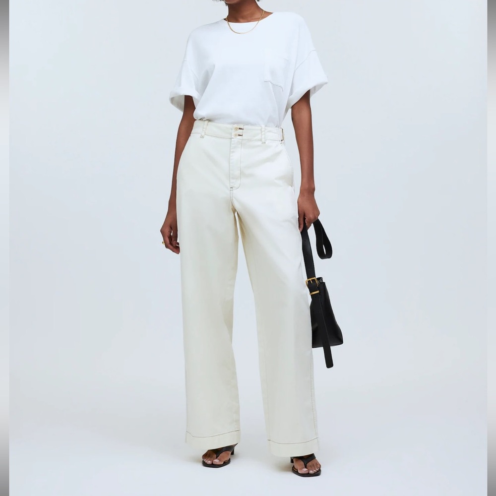 NWT Madewell wide leg pants